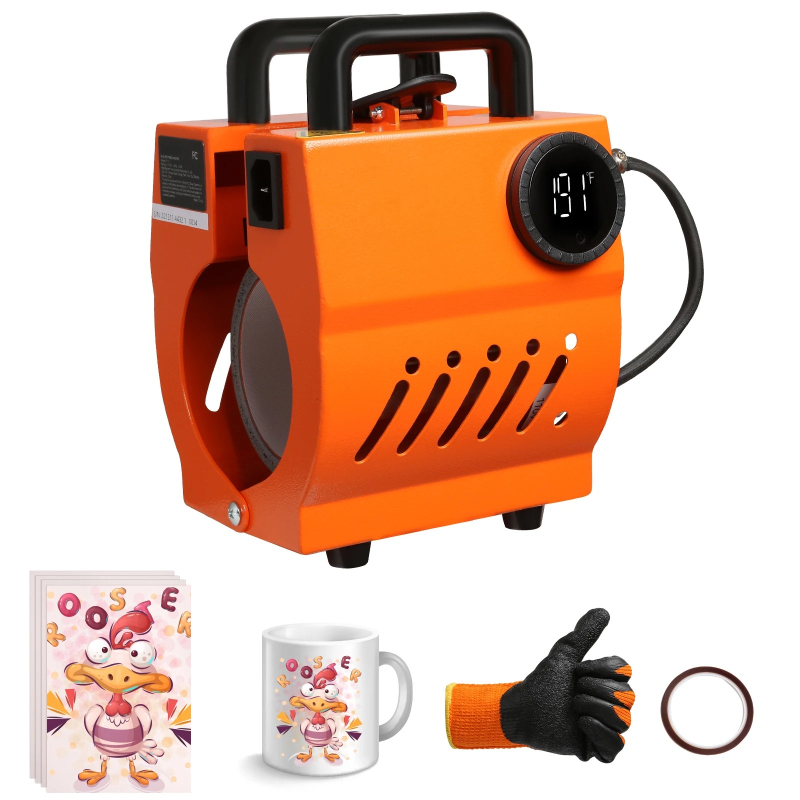 Sublimation Mug Blank - 11オンス～15オンス マグカップ熱転写プレス機 ミニギフト セラミックカッププレス機 タンブラーDIY ハンドヘルド昇華ブランク