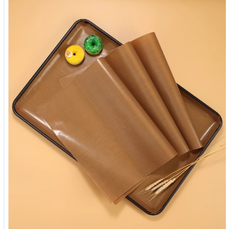Heat Press Teflon Sheet - 焦げ付き防止ベーキングピザオイルクロス、テフロン耐熱家庭用ベーキングトレイ、ケーキロールオーブンクロス