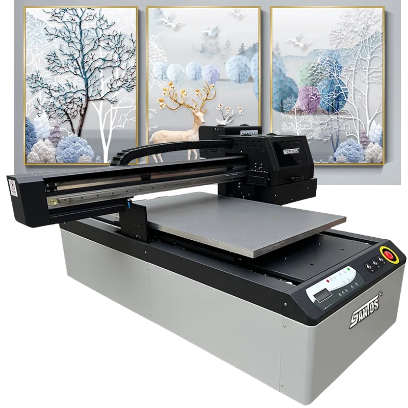 Commercial Printing Software - ベストプライスA1 UVプリンター、ボトル、ペン、スマホケース、木材、プラスチック印刷用Maintop/Flexiソフトウェア搭載、6090 A1uvフラットベッドプリンター
