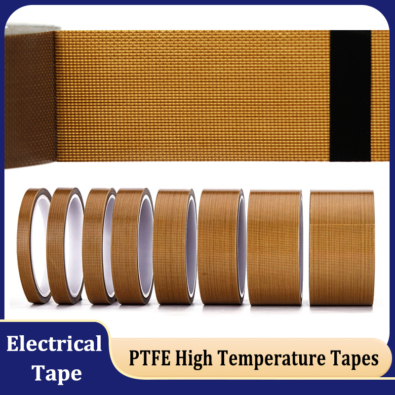 Heat Press Teflon Sheet - 10 メートル 0.13/0.18 ミリメートル PTFE 高温耐性テープ
