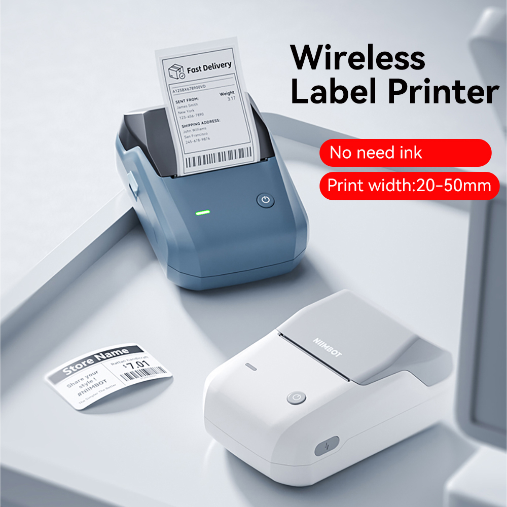 Niimbot B1/B1 Pro インクレスラベルプリンタ - Commercial Printing Business のレビューと価格