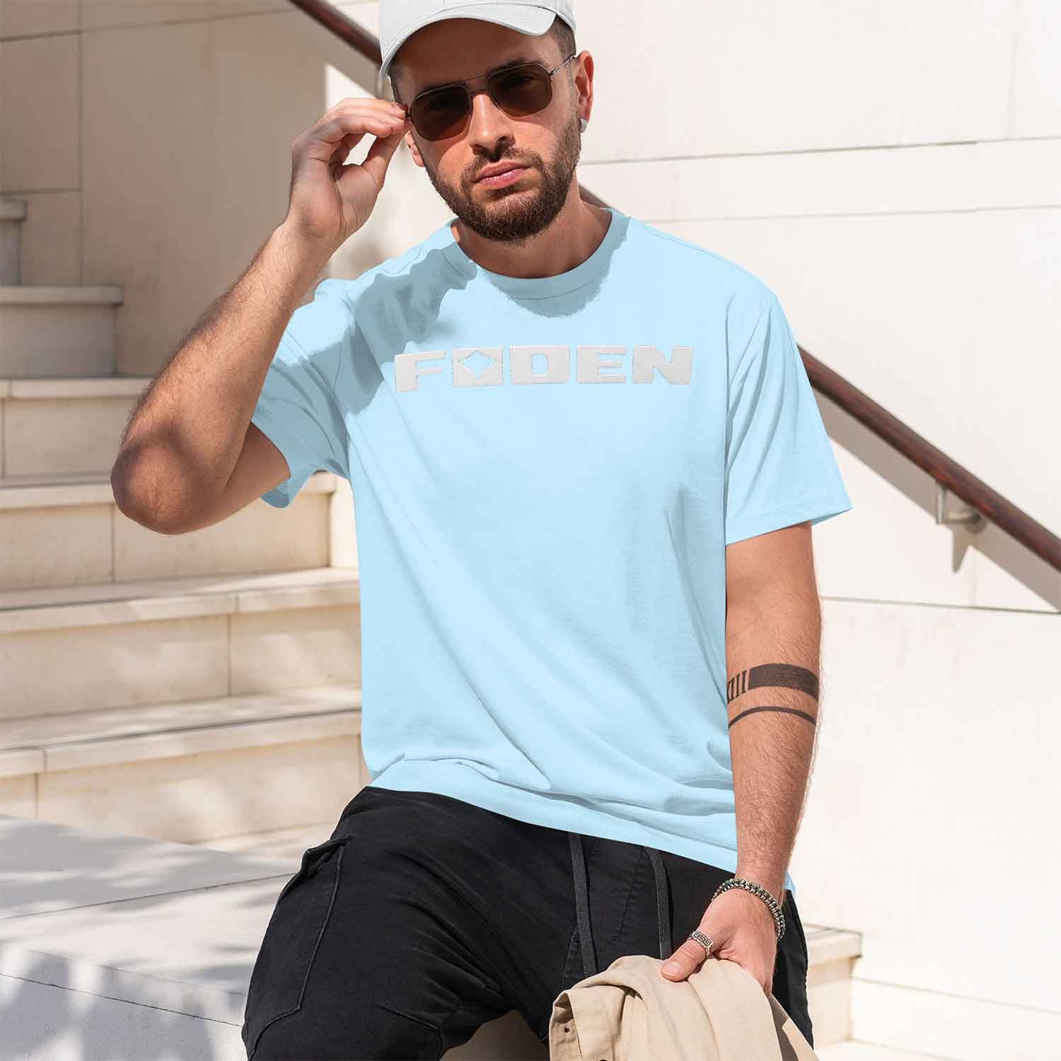 フォーデン CL 1970年代 商業ロゴバッジ Tシャツ オ - Commercial Print Model のレビューと価格