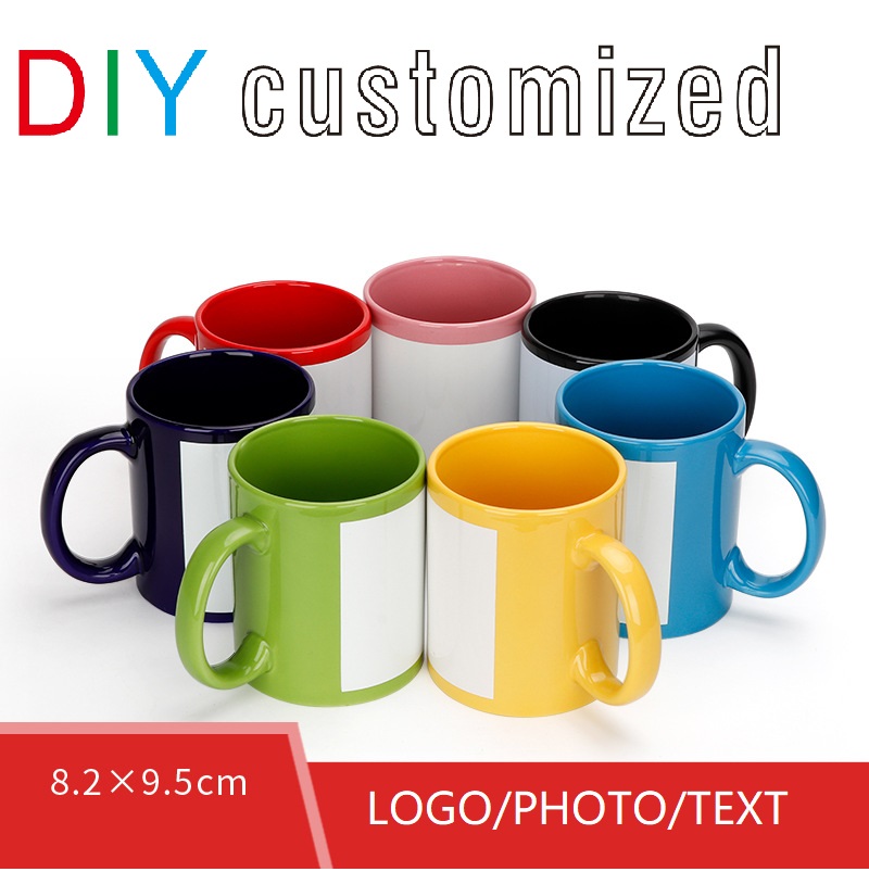 ブラックカップ DIY ロゴセラミック 350 ミリリットル - Sublimation Mug Blank のレビューと価格