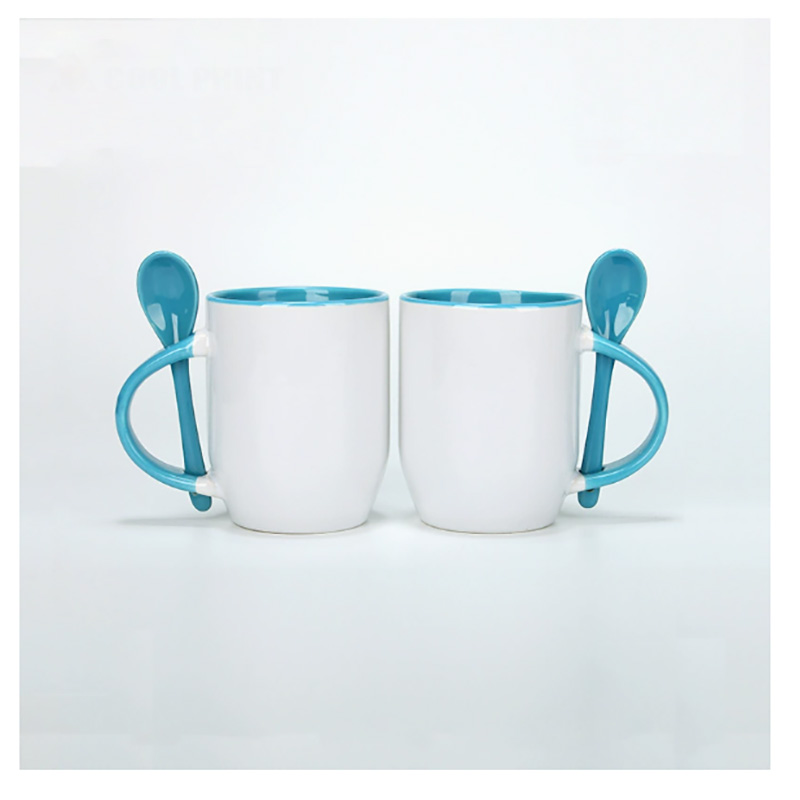 2個入り昇華用白マグカップ、クリエイティブな内側カラー、白い - Sublimation Mug Blank のレビューと価格