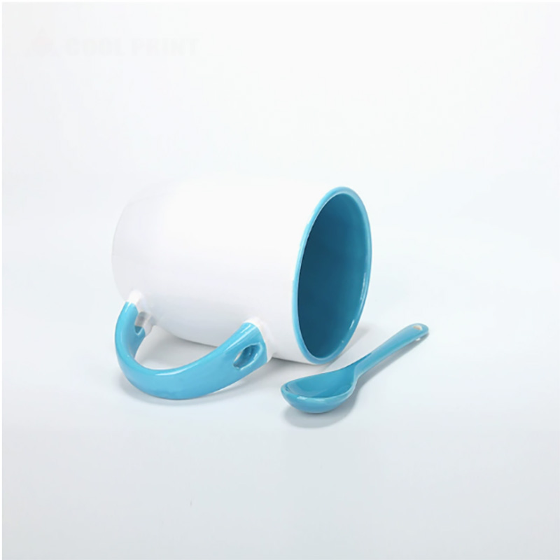 2個入り昇華用白マグカップ、クリエイティブな内側カラー、白い - Sublimation Mug Blank のレビューと価格