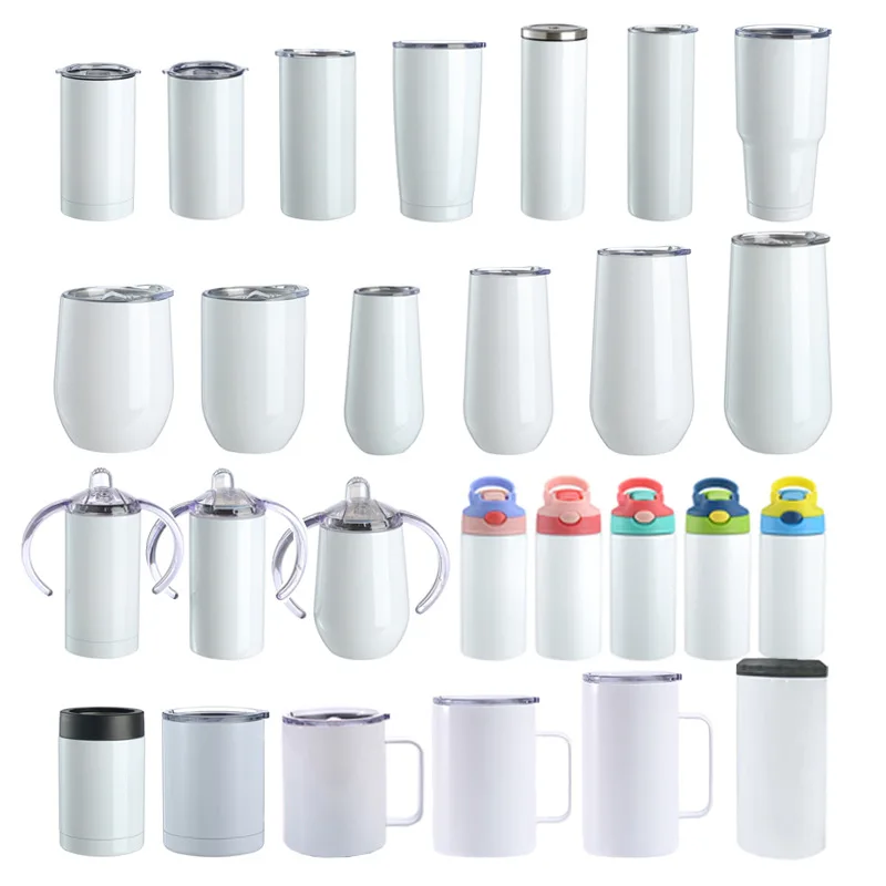昇華ブランクカップ 6oz/30oz ステンレス製携帯用水筒 - Sublimation Mug Blank のレビューと価格