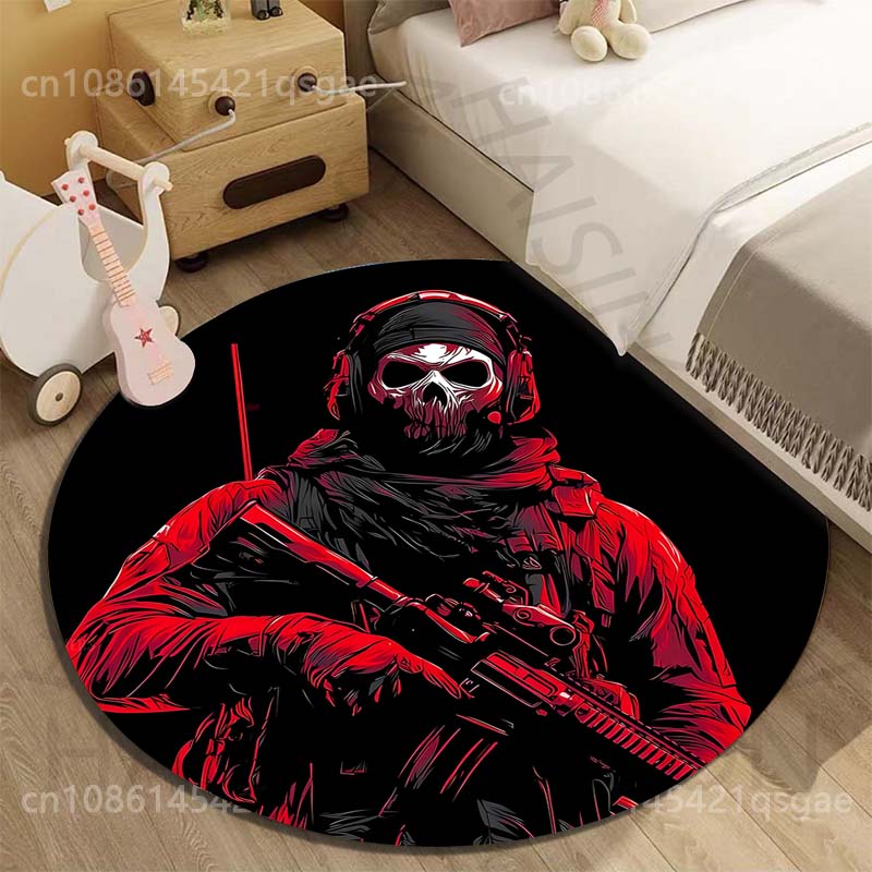 複数のサイズ展開、頭蓋骨マスクをかぶった兵士のイメージプリン - Commercial Printing Images のレビューと価格