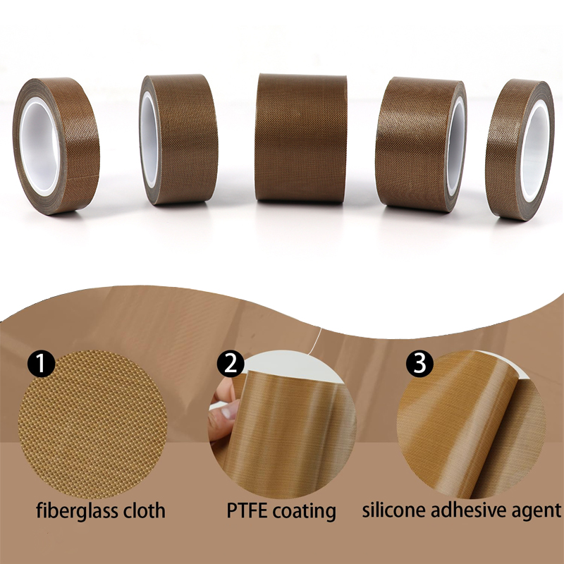 厚さ0.13/0.18mm PTFE電気テープ 幅5〜50m - Heat Press Teflon Sheet のレビューと価格