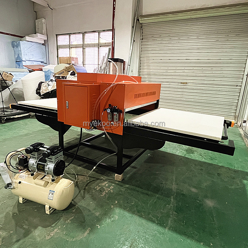 業務用空気圧式ダブルステーションヒートプレス機、Tシャツ印刷 - Commercial Printing Business のレビューと価格