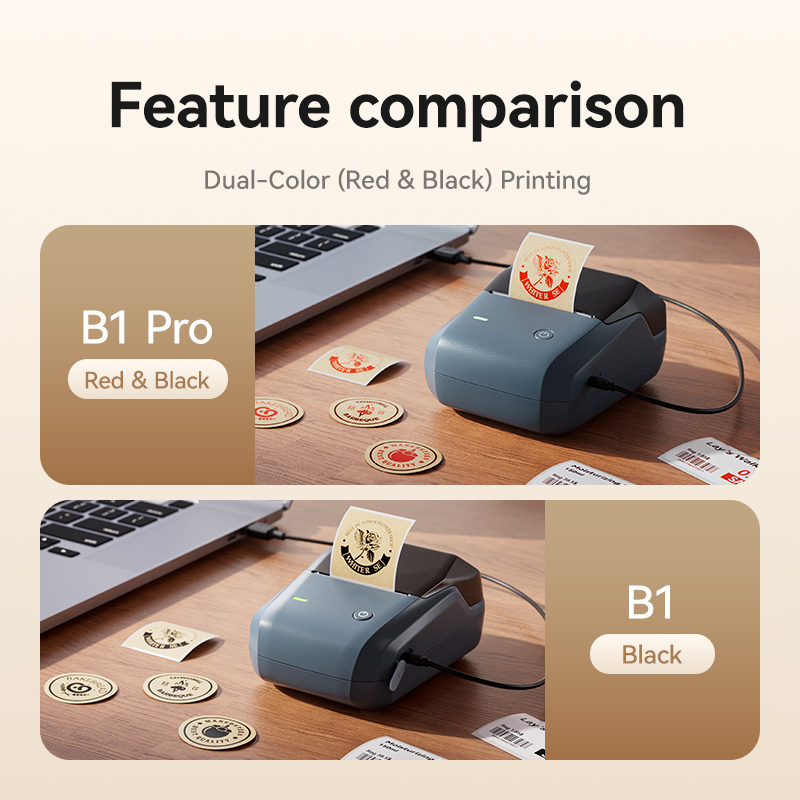 Niimbot B1 Proラベルプリンター 300 DPI - Commercial Printing Business のレビューと価格