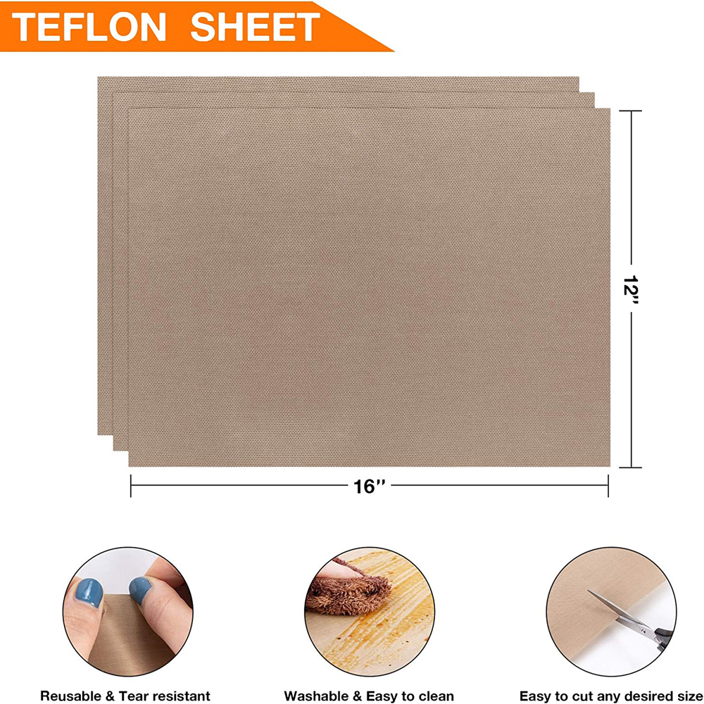 アイロン用PTFEシート ヒートプレス ノンスティック耐熱ク - Heat Press Teflon Sheet のレビューと価格
