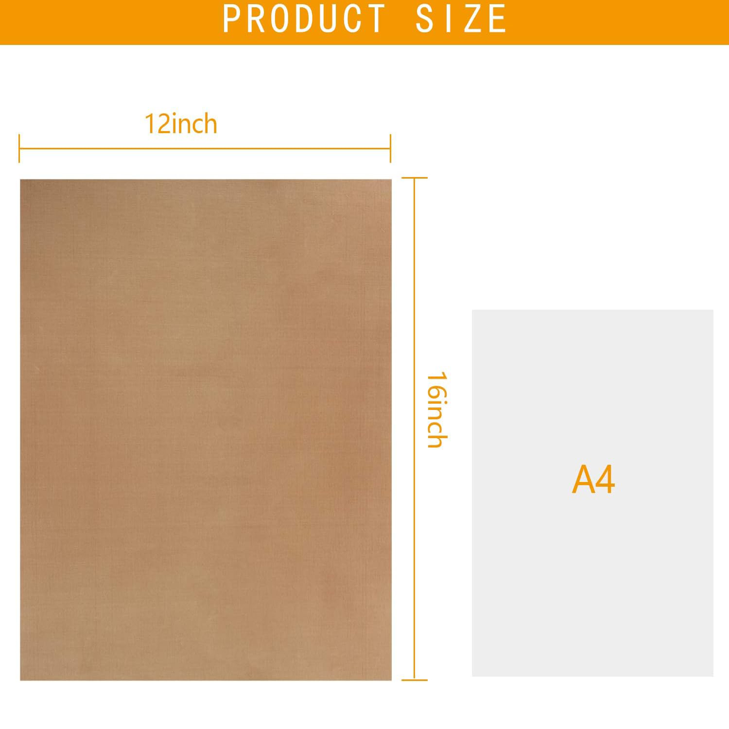 耐熱PTFEシート（ヒートプレス用）-アイロン昇華ベーキング - Heat Press Teflon Sheet のレビューと価格